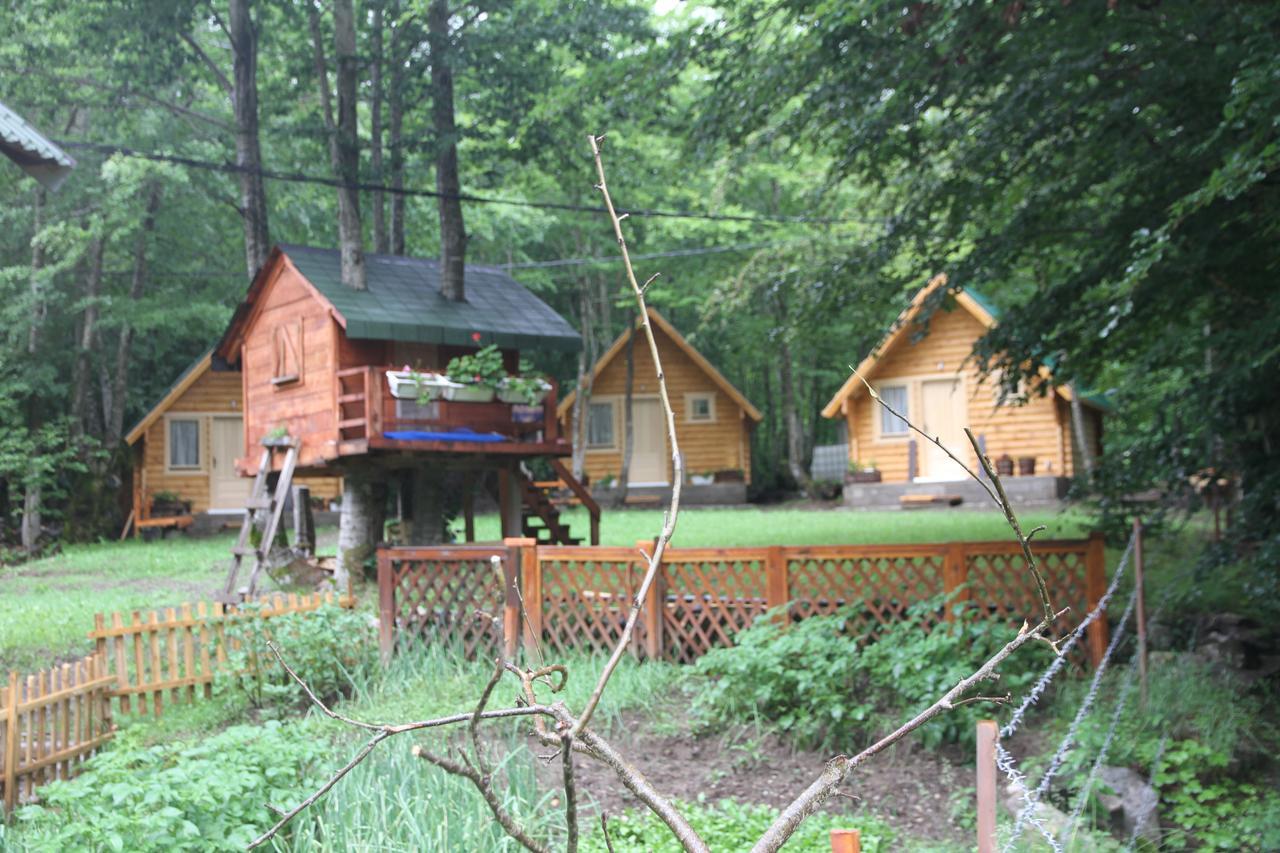 Bungalows Prokletije Gusinje Exteriör bild